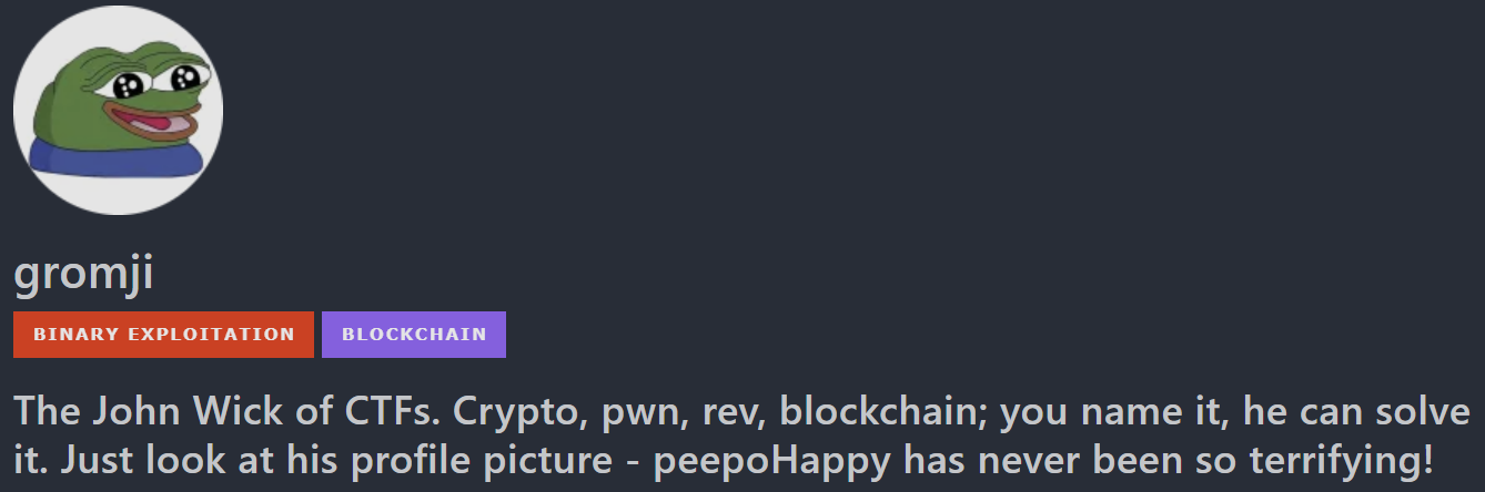 Very cool description